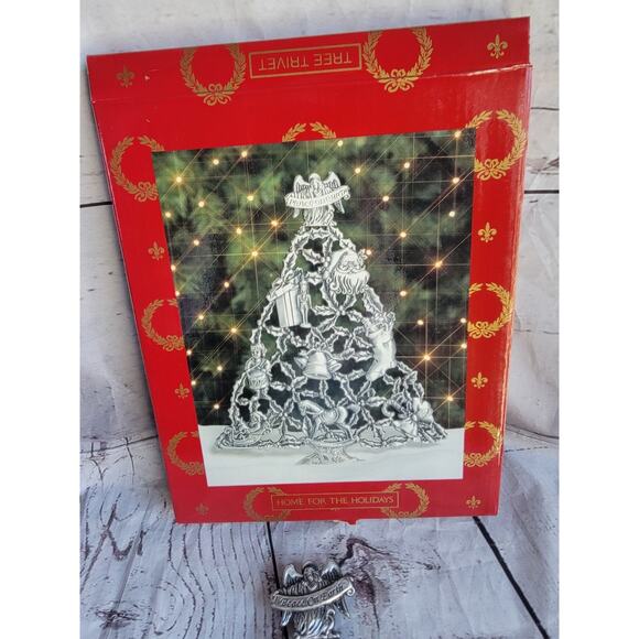Vintage May Department Store 1994 Home for the Holidays Christmas Tree Trivet - Picture 3 of 8